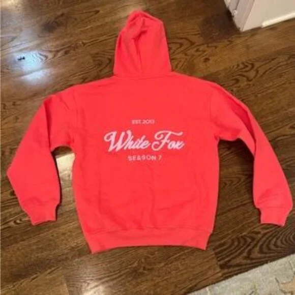 MINT White Fox Boutique Season 7 Oversized Hoodie Sorbet Size M/L - Picture 5 of 7